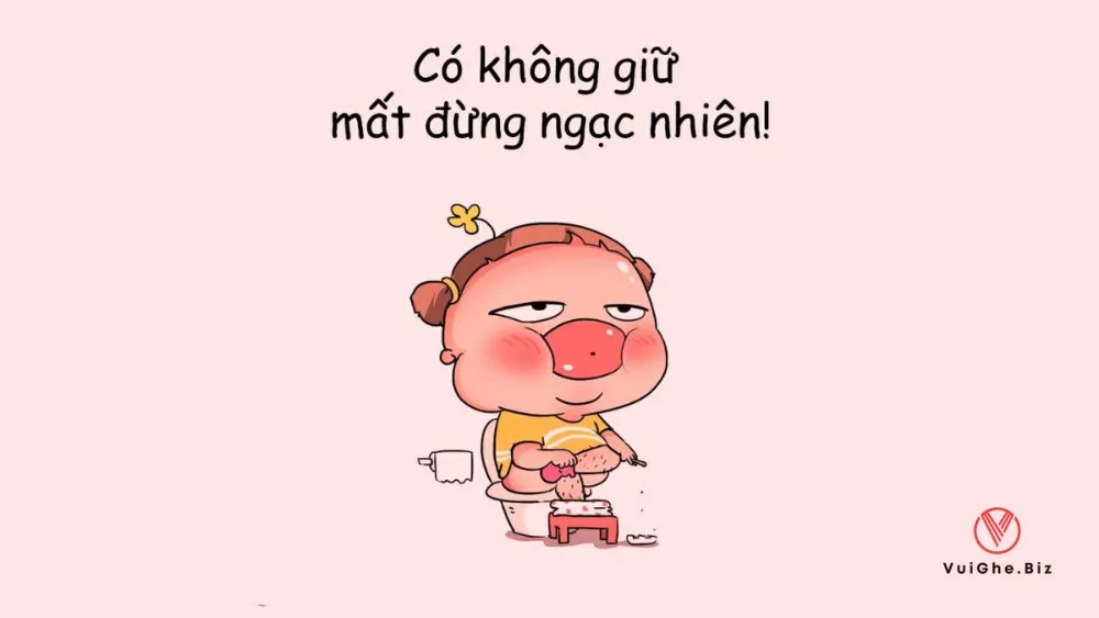 Hình ảnh vui nhộn vô cùng đáng yêu dễ tương 