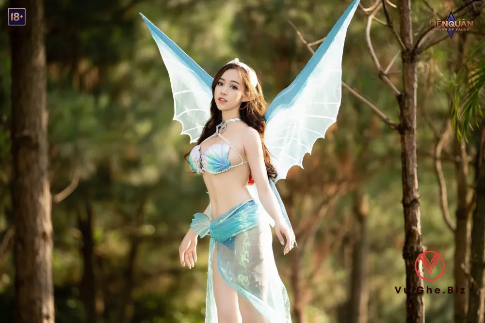 cosplay lien quan nude 17