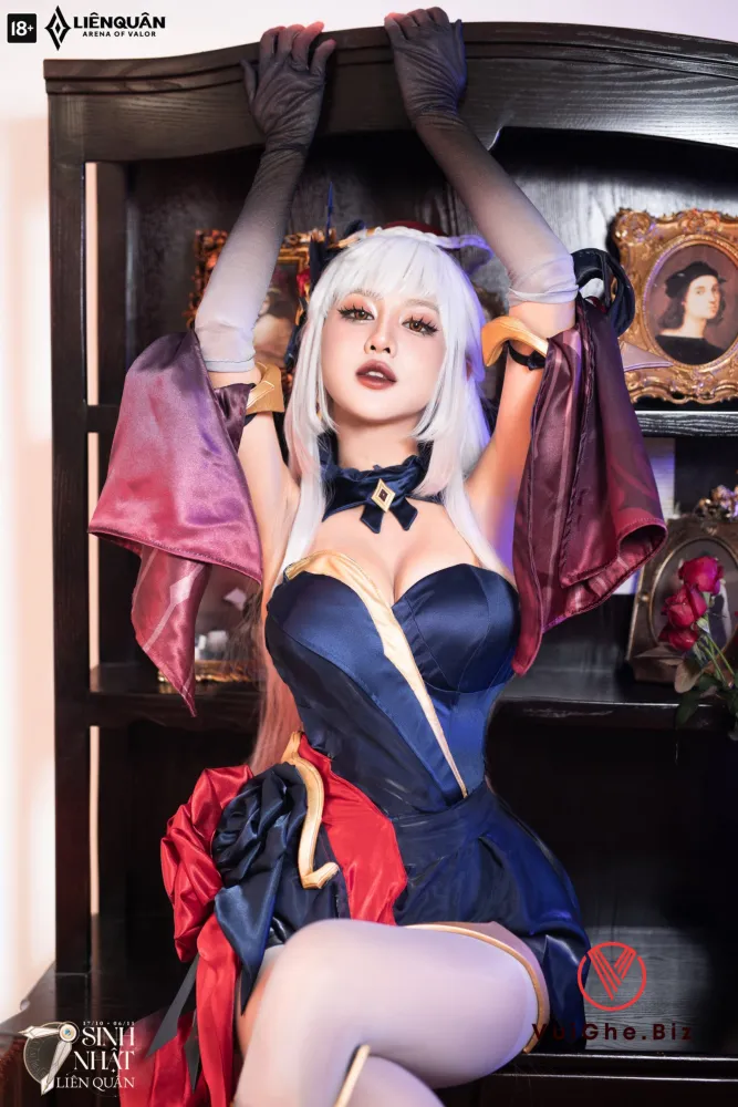 Ảnh cosplay tướng nữ liên quân thân hình nuột nà ngọt nước 