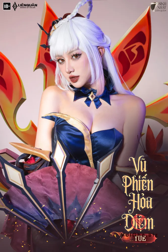 Ảnh mèo cosplay liên quân vú bự to tròn gợi cảm 