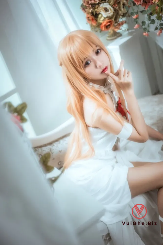 Ảnh gái xinh cosplay mèo thủ dâm xinh đẹp ngọt nước 