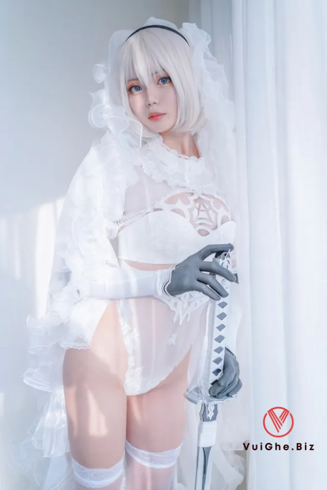 Hình ảnh gái xinh cosplay nữ sinh thủ dâm mu múp rụp